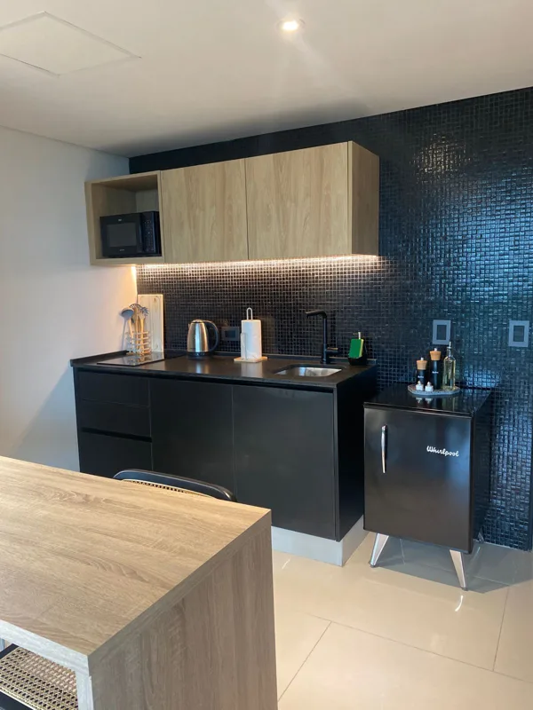 Kitchen area in Luxury
